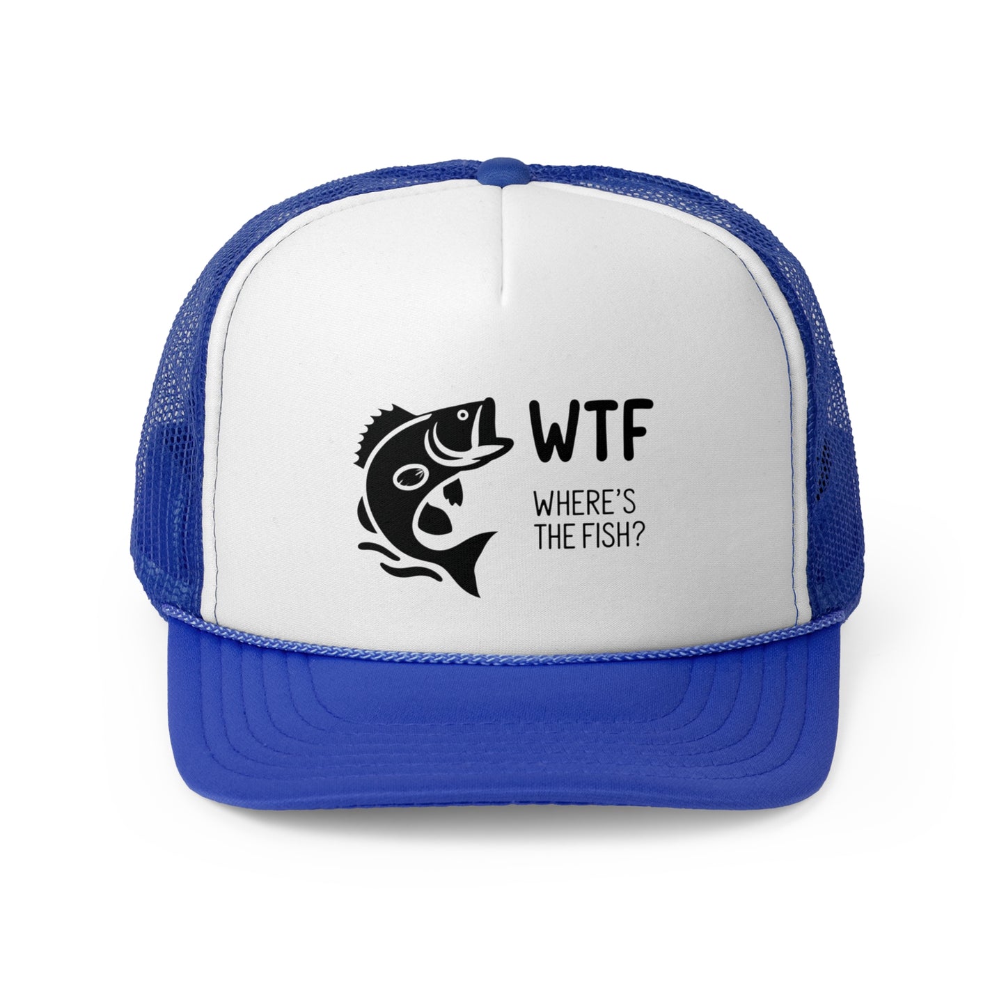 WTF Fishing Trucker Caps