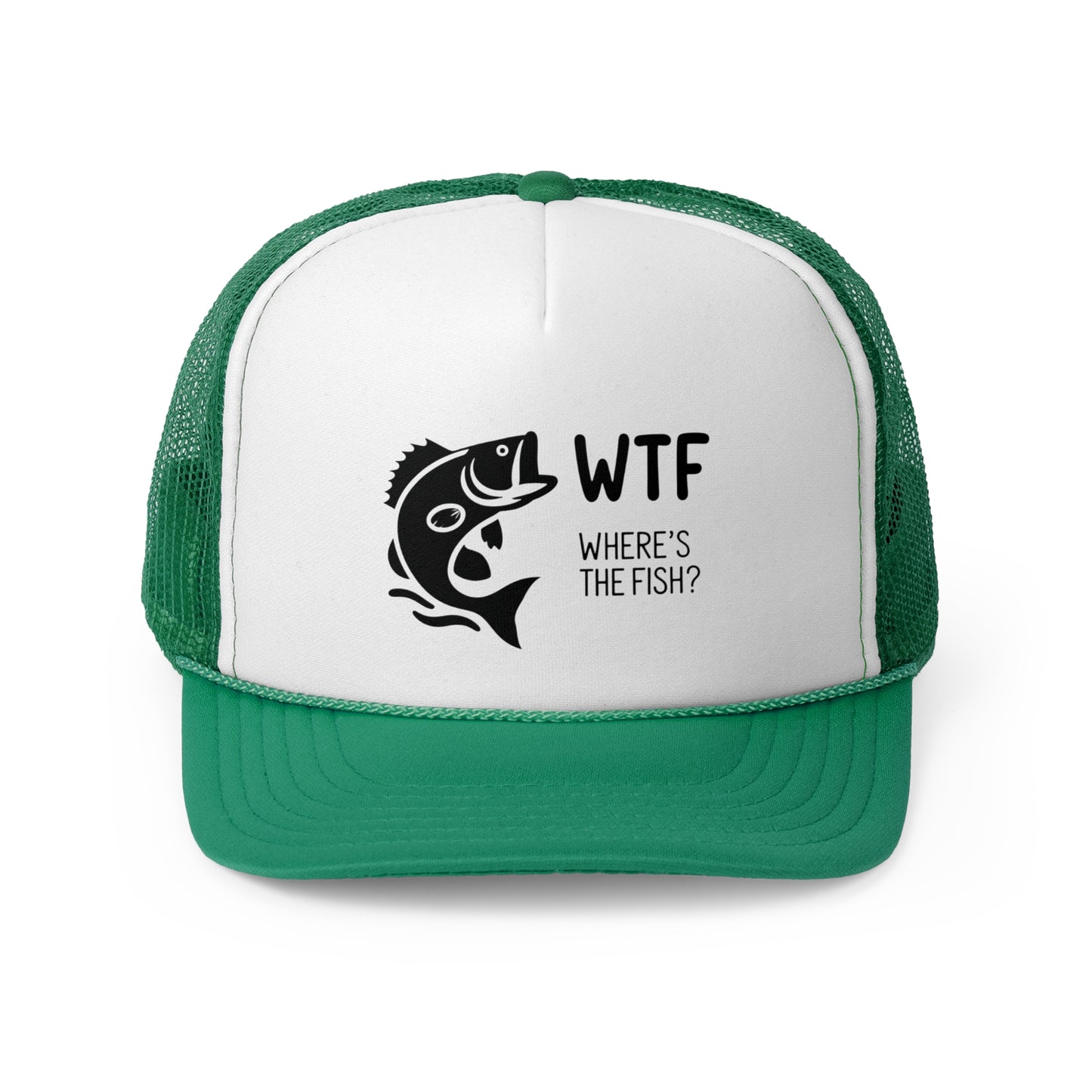 WTF Fishing Trucker Caps