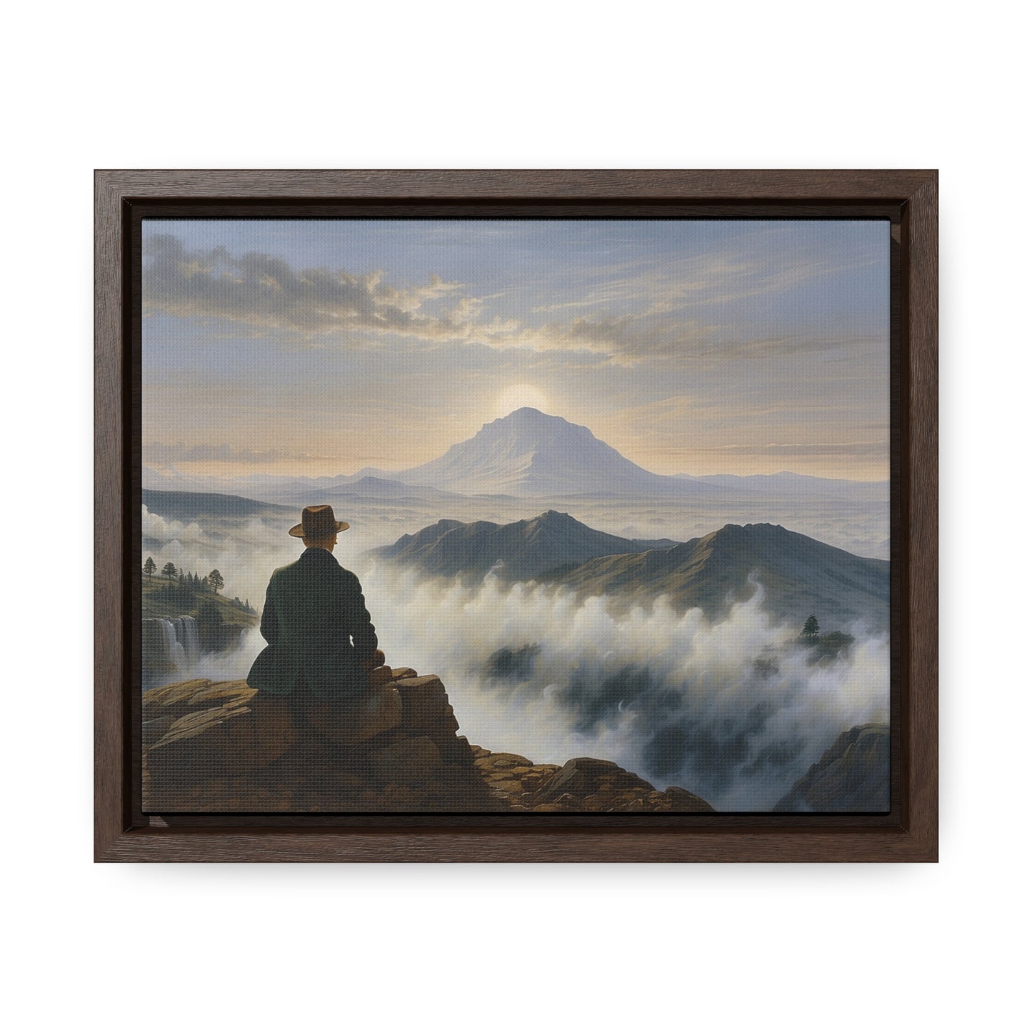 The Wanderer Canvas By Dean Louis (W. Frame).