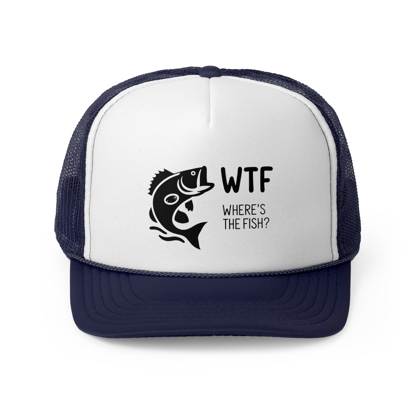 WTF Fishing Trucker Caps